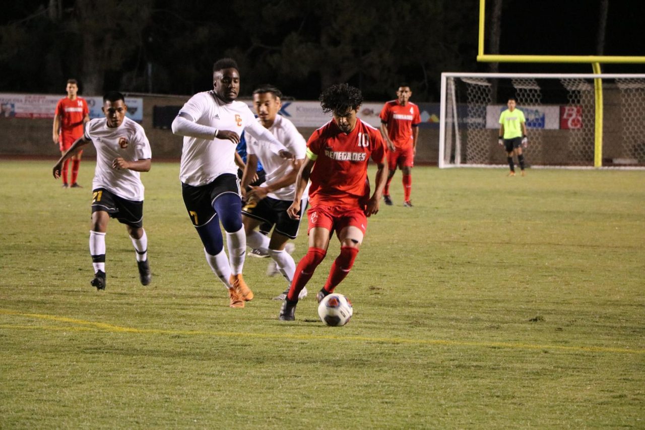 Men’s soccer bests Glendale College during home game – The Renegade Rip