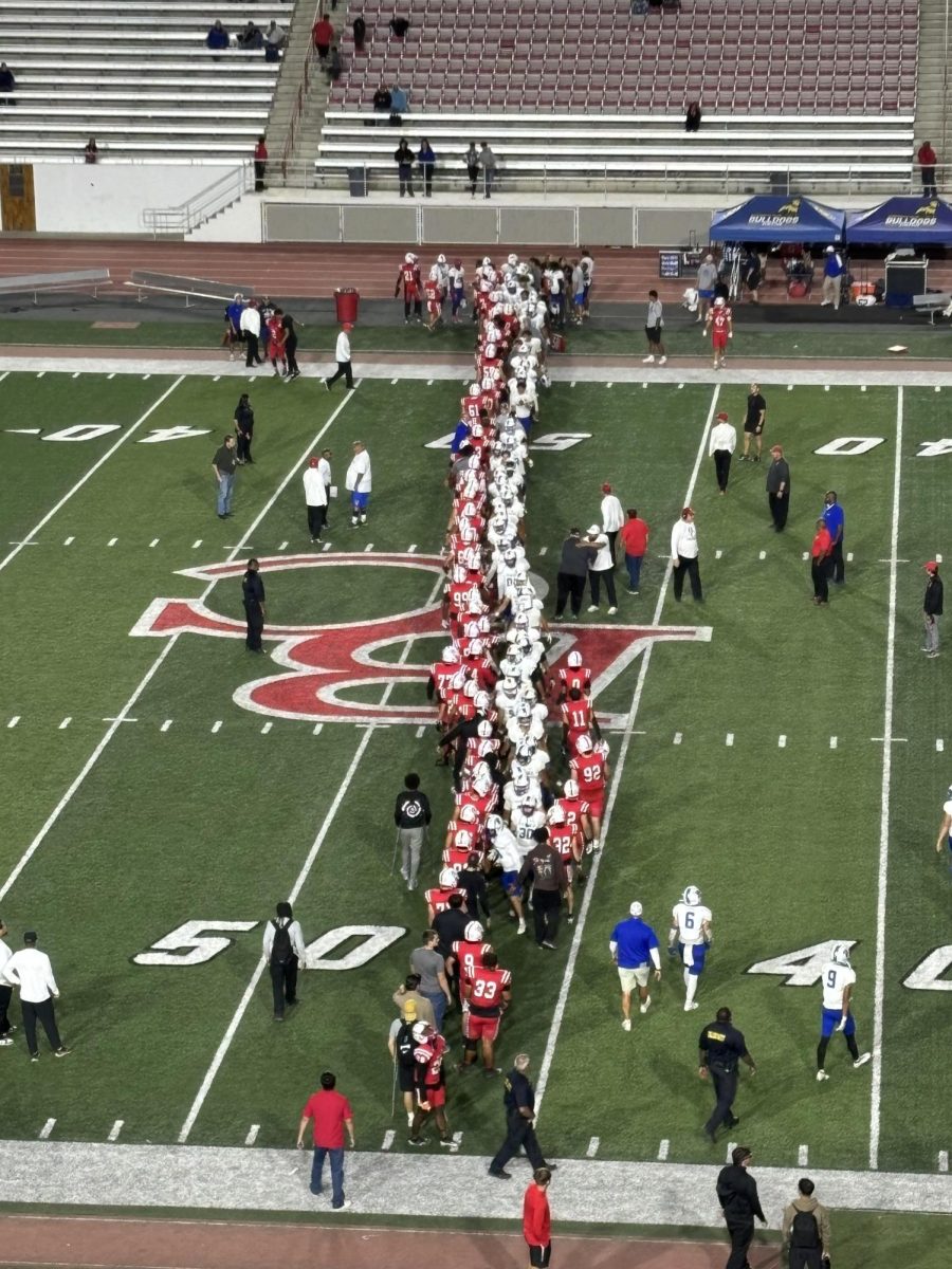 Bakersfield College and Allan Hancock after BC took the win.