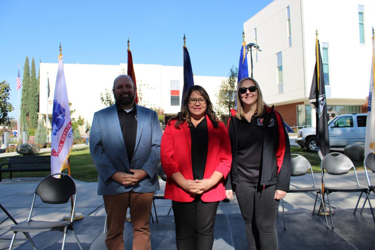 Veteran Resource Center Staff from left to right: Eric Hansen, Jenny Frank, Melissa Mayfield.