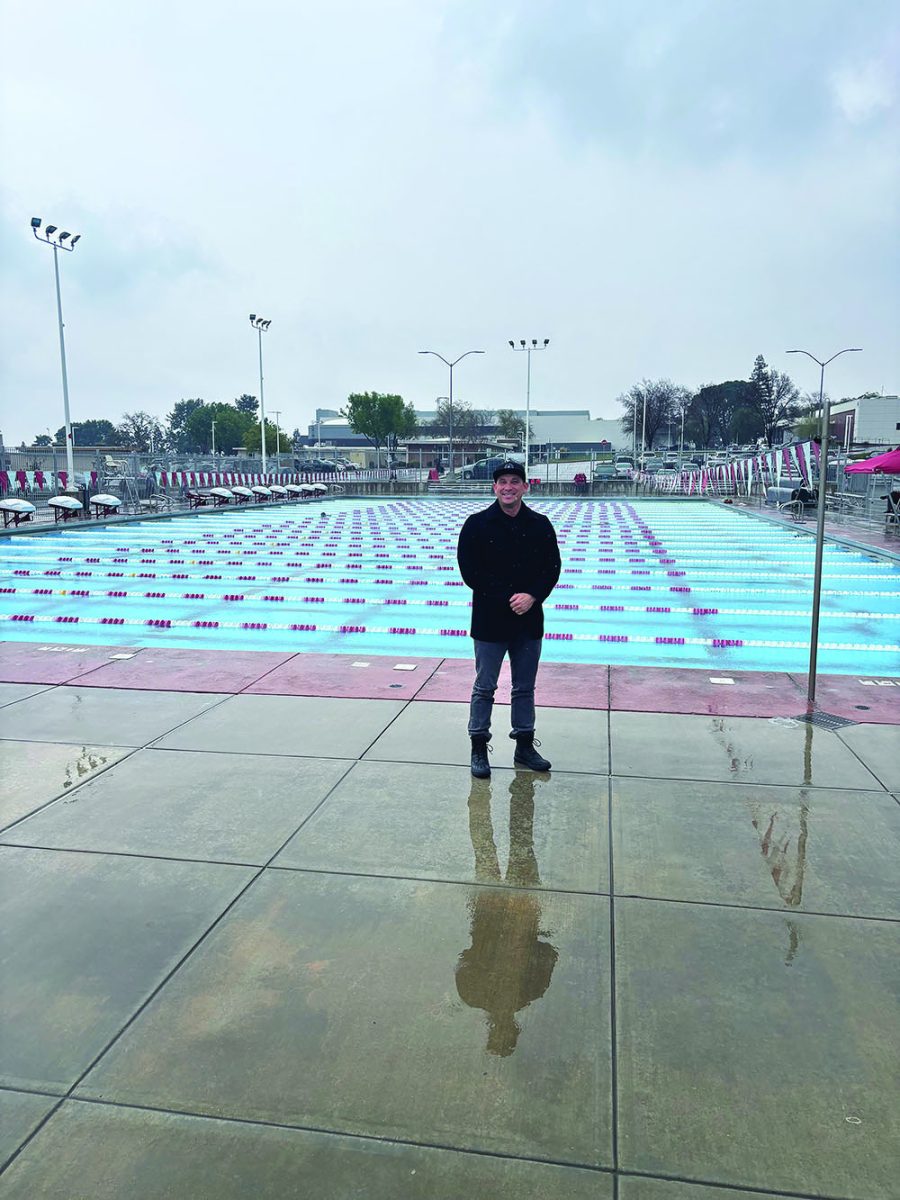 Although a coach for the new water polo team has not been selected, Communication Professor, Bryan Hirayama, who has played the sport for years, is assisting with the effort for a new team. 